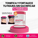 CREATINA CON MONOHIDRATO PARA MUJER - TONIFICA TU CUERPO SIN INFLARTE
